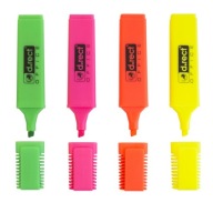 Zvýrazňovač D.RECT ​​​​1127 4 FARBY SET