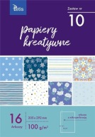 Kreatívne papiere A4 16 listov č 10 KB030-10
