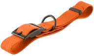 Vodeodolný obojok Dog Crazy, oranžový, XXS 18-26cm, 16mm