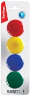 Kancelárske MAGNETY NA TABUĽOVÉ MAGNETY Sada okrúhlych MAGNETOV 40mm 4ks