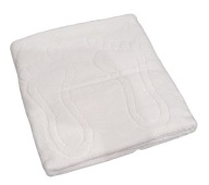 KÚPEĽŇOVÝ UTERÁK NA NOHY YORK 50x70 BIELY 650g/m2