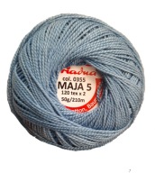 Cordonek MAJA 5 ariadna 210m - 355 - modrá