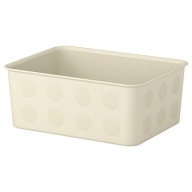 NOJING ORGANIZÉR BOX IKEA BÉŽOVÁ 20x25x10cm