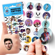 MEGA SADA NÁLEPOK + KVALITA TETOVANIA LIONEL MESSI