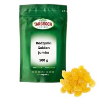 Zlaté hrozienka Jumbo Zlaté prírodné veľké hrozienka 500 g Targroch