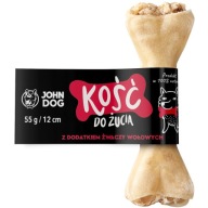 JOHN PSIA KOST S HOVÄZIDMI ZUBAMI 12cm SYR, HOVÄDZIA KUS