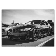 Nálepky na auto BMW M3 LEVEL A5
