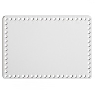 biely základný košík dno 22x31cm HDF obdĺžnik