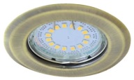 TRACON Halogénová lampa, matná zlatá MR16 TLC-2MG