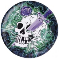 GHOST PARTY papierové taniere 8 ks 23 cm