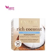 Krém na tvár Eveline Cosmetics Rich Coconut