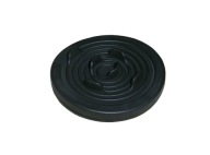 gumový priepust s prepážkou 60/67mm, 1 ks, čierny