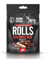 John Dog Soft RURKI švajčiarske hovädzie mäso 90 g