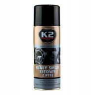 K2 Pro biele lítiové mazivo s PTFE sprejom 400 ml maže, izoluje, konzervuje,