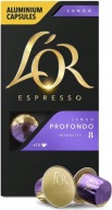 Kapsule pre Nespresso Jacobs LOR Lungo Profondo 10