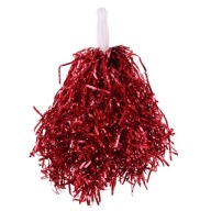 CHEERLEADER POMPON cheerleader pompoms ČERVENÉ