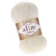 Priadza Diva - 62 J. Krémová Alize