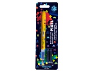 Pixelové pero + 3 náplne – blister Astra Yellow