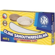 Samotvrdnúca hlina Astra 460g biela