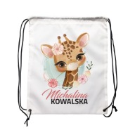 TAŠKA do škôlky Ruksak s menom 50 vzorov