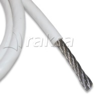 PVC OCELE LANO 4/6mm 7x7 BIELE 30620
