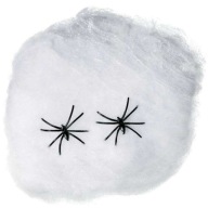 SPIDER WEB biela HALLOWEEN pavučina SPIDER 100 gr