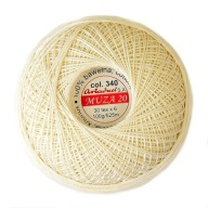 Cordonek MUZA 20 Ariadna 0340 krém/ecru 100g/820m