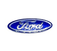 NÁLEPKA NA KĽÚČ A INÉ ZNAK FORD MODRÁ 20mm