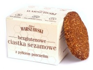SEZAMOVÉ KOLÁČKY S VČELÍM PELOM, BEZLEPKOVÉ 150 g - VARŠAVSKÝ BATON