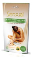 Depilačné náplasti na telo Joanna Sensual Aloe