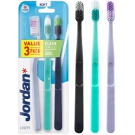 Jordan CleanSmile manuálna mäkká zubná kefka 3 ks