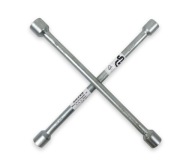 KĽÚČ NA KOLESY 17X19X21X23 SILVERTOOLS CROSS CROSS