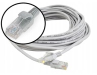 LAN ETHERNET SKÚTENÝ PÁR ZLATÝ RJ45 5M LAN ETHERNETOVÝ KÁBEL