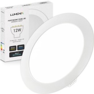LED stropné svietidlo, okrúhly SPLOMŇOVACÍ PANEL, 12W, 1080lm, nebliká, CCD SLIM