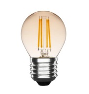 Dekoratívna LED žiarovka COG Filament G45 E27 5W