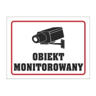 Nálepku s nápisom MONITOROVANÉ ZARIADENIE