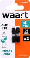 Nárazové bity TORX T40x25mm - 2 ks