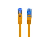 Patchcord - Ethernet sieťový kábel 0,5m kat.6A S/FTP oranžový Lanberg