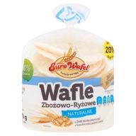 Eurowafel Natural obilné a ryžové vafle 70 g