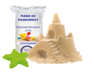 SANDBOX PIESOK, SCHVÁLENÝ, 25 KG, ŠETRNÝ, BEZPEČNÝ + HRAČKA