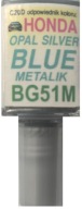 HONDA BG51M MODRÝ METALICKÝ LAK ŠKRABANÝ DOTYK