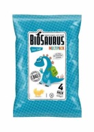 BIOSAURUS BIO KUKURIČNÉ DRVKY S MORSKOU SOĽOU DINOSAURY BEZLEPKOVÉ 4x15