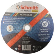 SCHMITH KOVOVÉ REZNÉ KOTÚČE 230x2 SILNÉ S DIAMANTOVÝMI ČASTIAMI
