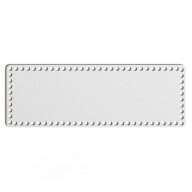 biely základný košík dno 16x46cm HDF obdĺžnik