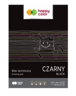 Čierna technická podložka A4, 10 listov