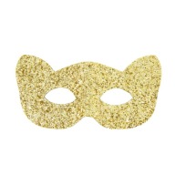 BENÁTKY KARNEVAL MASKY SILVESTR ZLATÉ GLITE