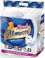 3-vrstvový Maxi toaletný papier Almusso (4 kotúče)