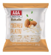 Aga Holtex Mandľové lupienky 50g Sušené ovocie