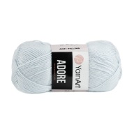 100g priadze Adore Pigeon 363 proti žmolkovaniu