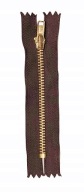 Nerozoberateľný kovový zámok, čokoláda, 16 cm